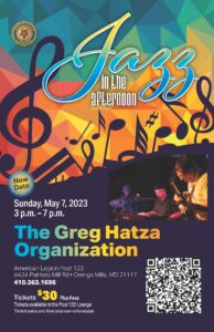 jazz in the afternoon flyer